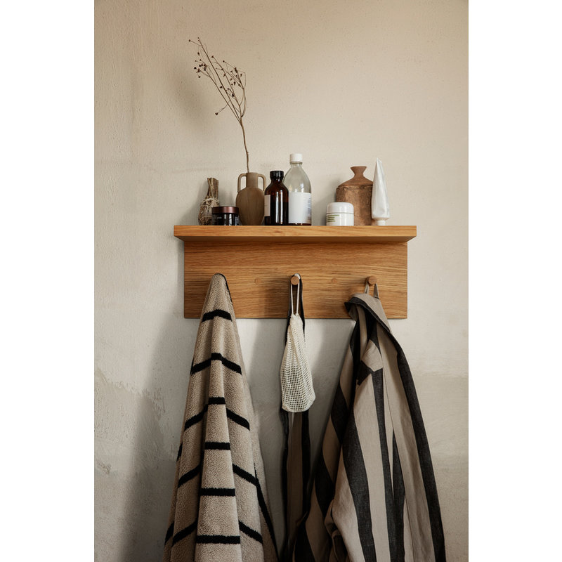 ferm LIVING-collectie Place Rack - Small - Oak