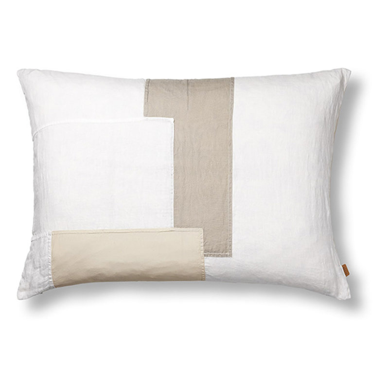 ferm LIVING-collectie Kussen Part Large Offwhite