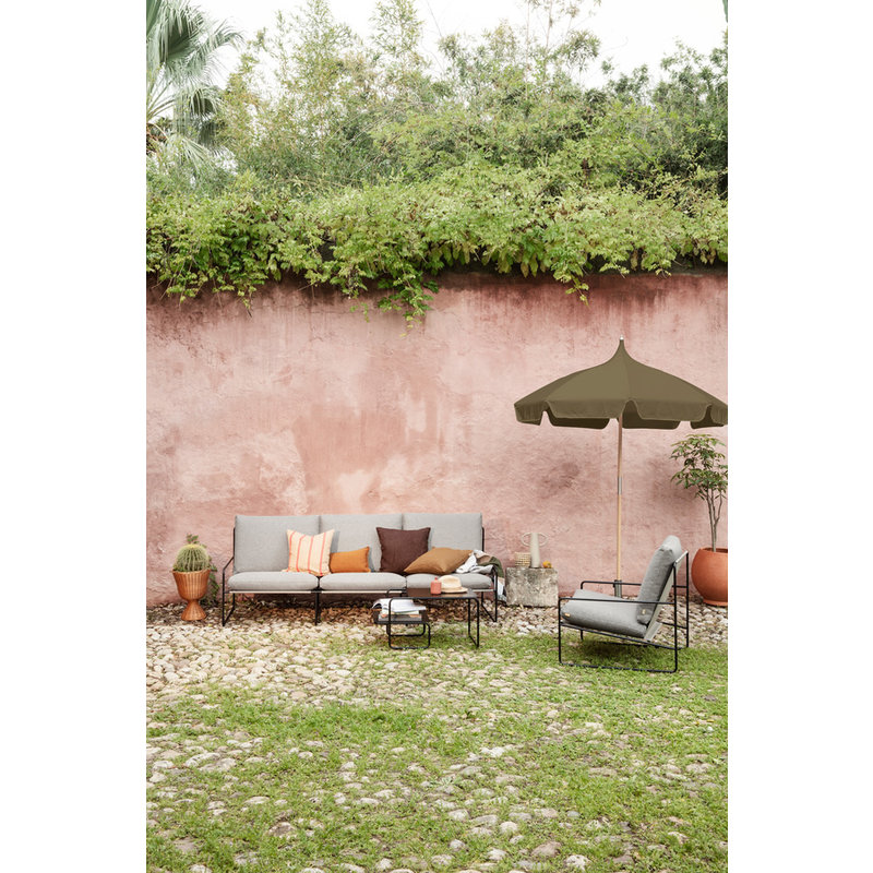 ferm LIVING-collectie Parasol Lull Military Olijf