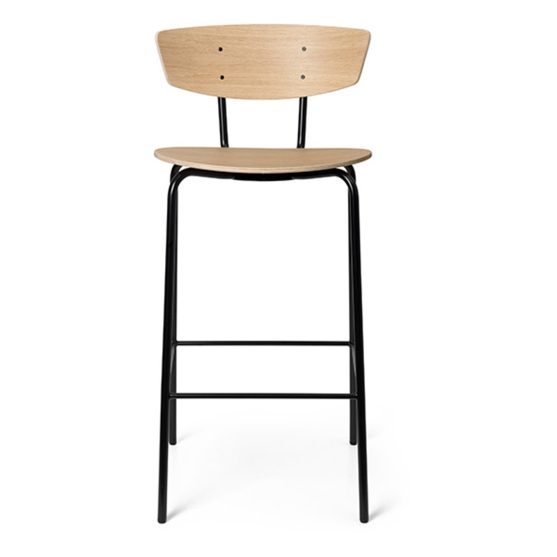 ferm LIVING-collectie Herman Counter Chair - White Oiled Oak