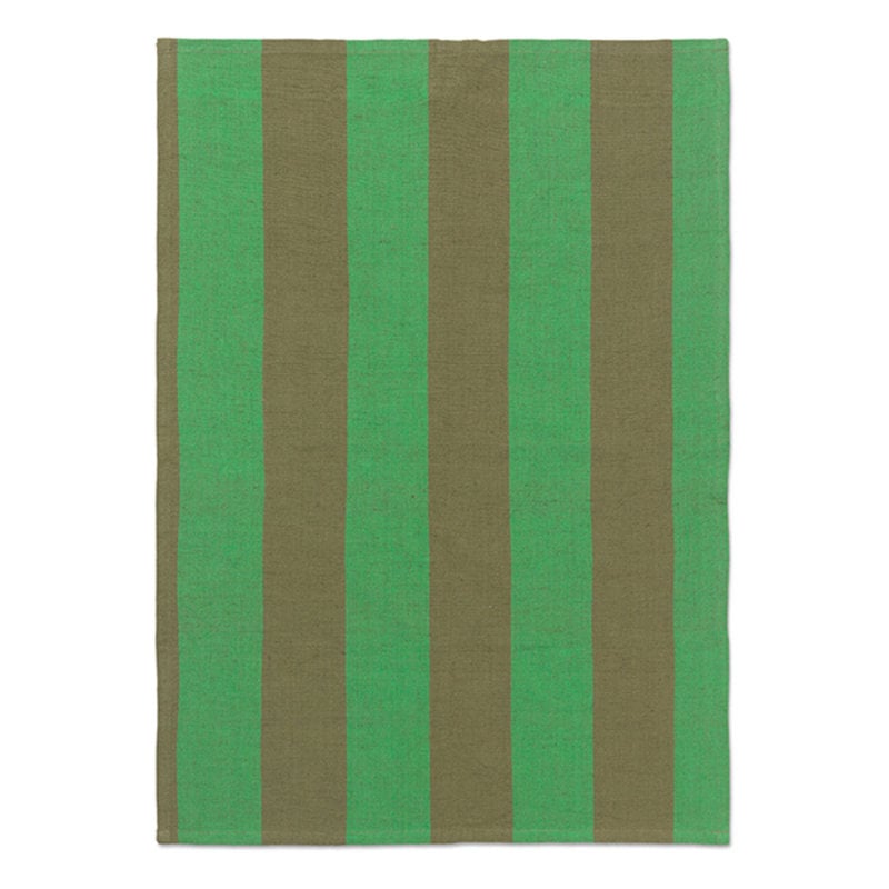 ferm LIVING-collectie Hale Tea Towel - Olive/green
