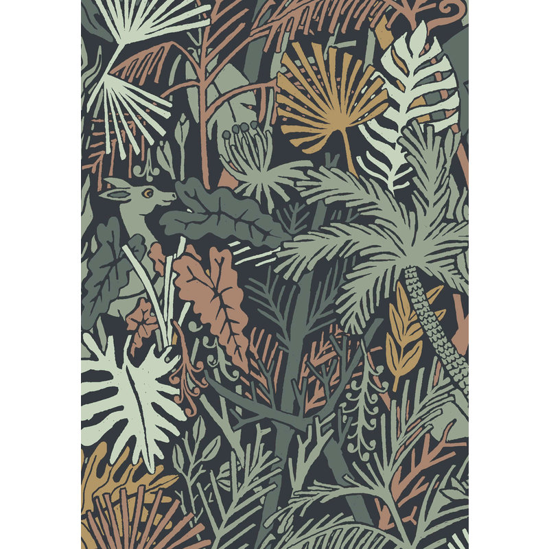 KEK Amsterdam-collectie Floor Rieder behang botanisch patroon