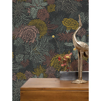 KEK Amsterdam Floor Rieder behang botanisch patroon