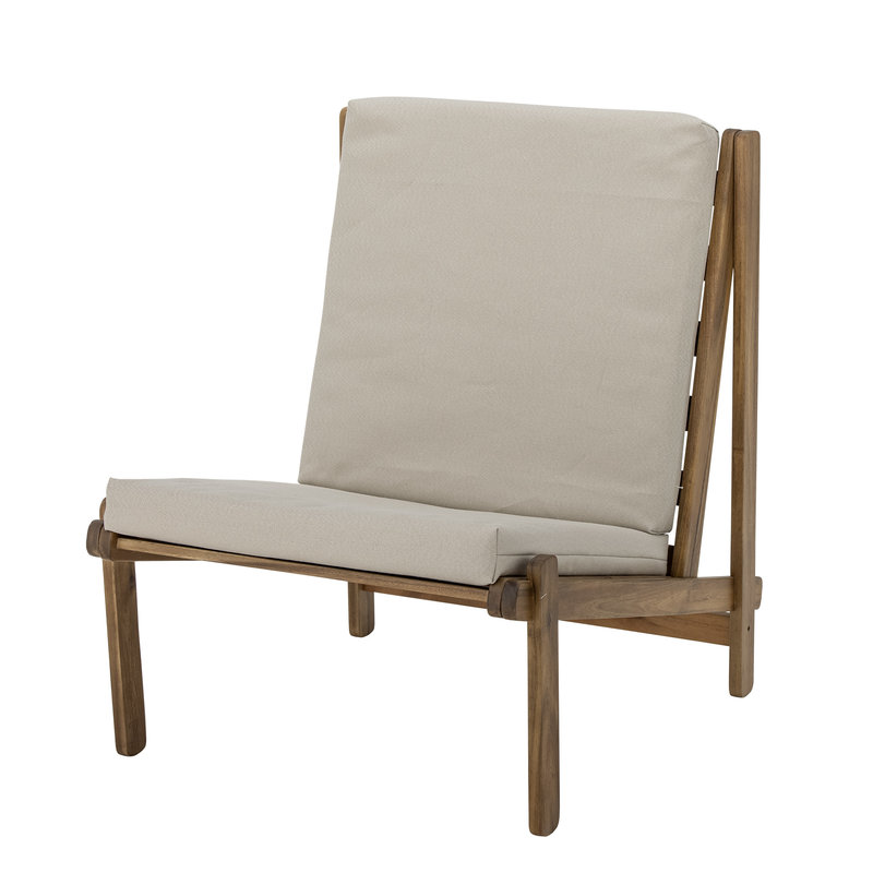 Bloomingville-collectie Lounge Chair Gani naturel acacia