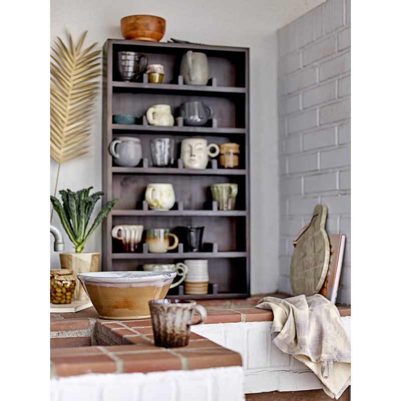 Bloomingville-collectie Wandkast Thessa bruin mangohout