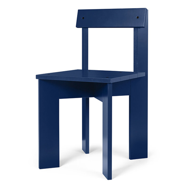 ferm LIVING-collectie Ark Dining Chair - Blue
