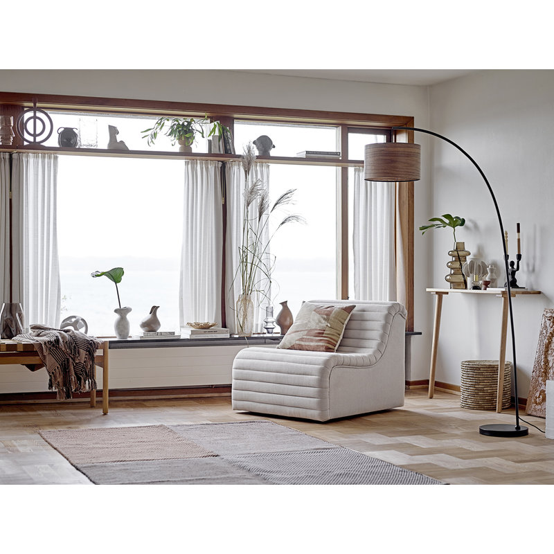 Bloomingville-collectie Rodin Rug, Brown, Jute