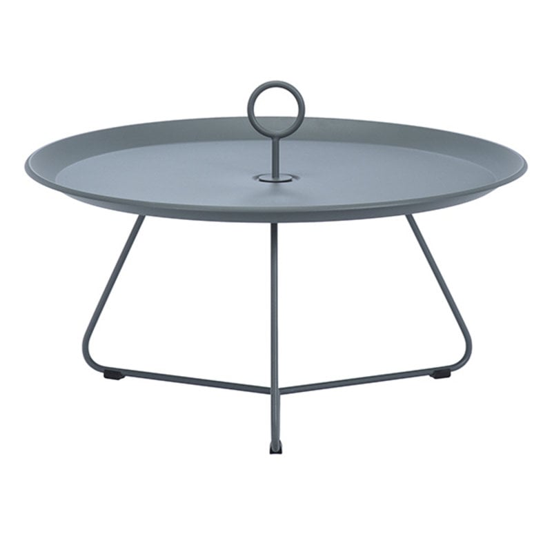 Houe-collectie Houe EYELET Tray Table Ø70/H35 cm Dark Grey