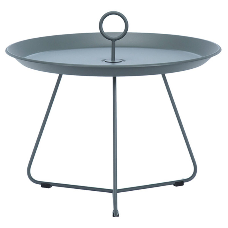 Houe-collectie Houe EYELET Tray Table Ø58/H41 cm Dark Grey