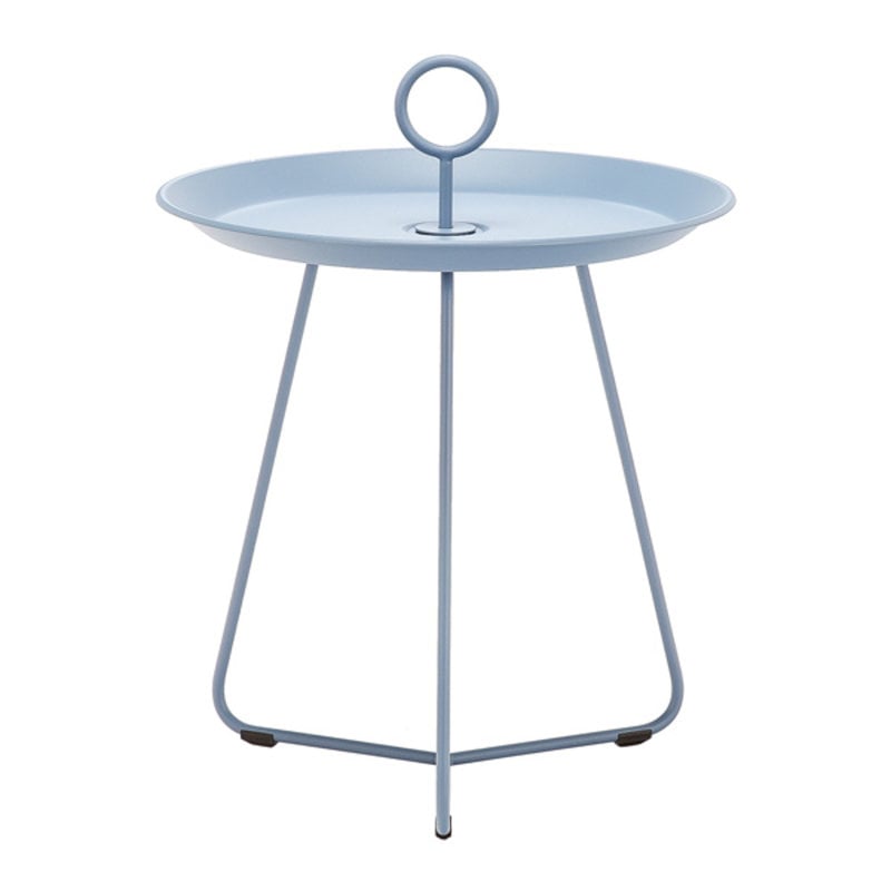 Houe-collectie Houe EYELET Tray Table Ø45/H47 cm Pigeon blue