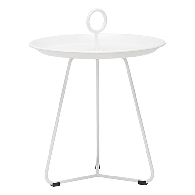 Houe-collectie Houe EYELET Tray Table Ø45/H47 cm White