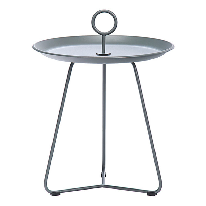 Houe-collectie Houe EYELET Tray Table Ø45/H47 cm Dark Grey