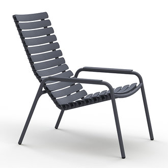 Houe Houe ReCLIPS Lounge Chair - Dark Grey
