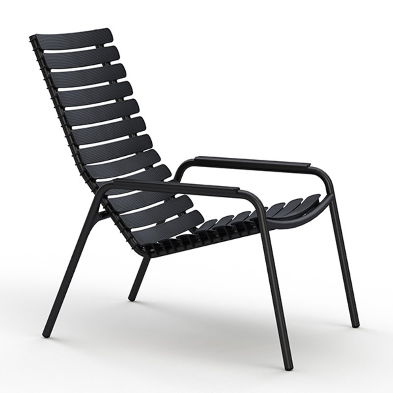 Houe-collectie Houe ReCLIPS Lounge Chair - Black lamellas