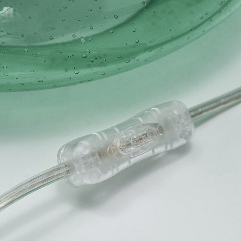 House Doctor-collectie Tablelamp with shade Ribe green