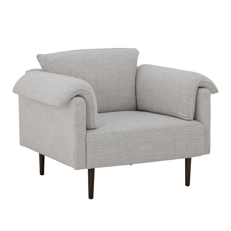 Bloomingville-collectie Fauteuil Chesham wit