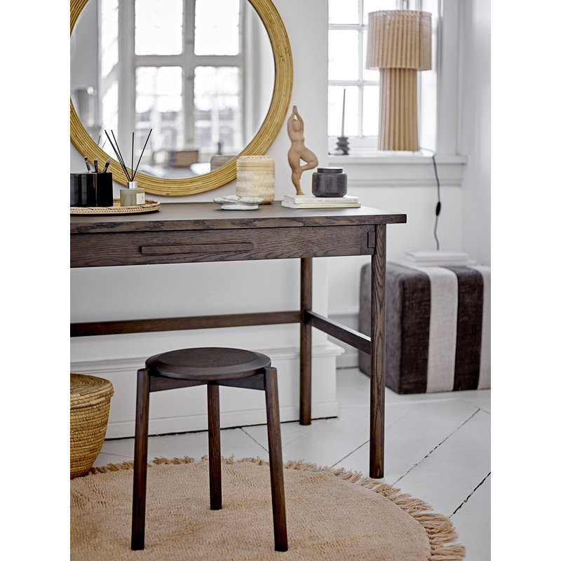Bloomingville-collectie Poef Flint bruin