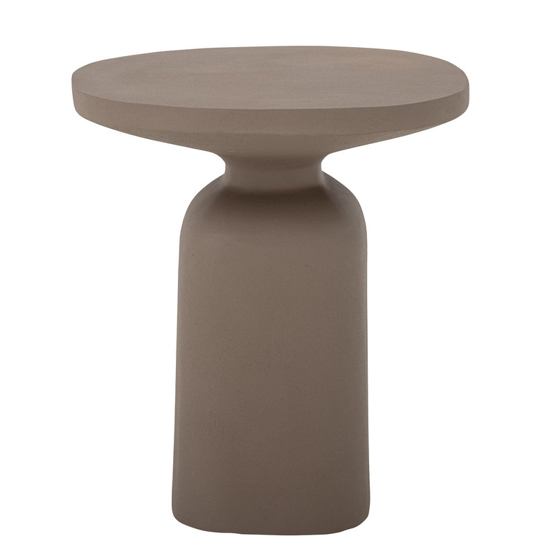 Bloomingville-collectie Millan Sidetable, Brown, Aluminum