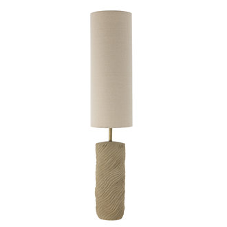Bloomingville Payah Floor Lamp, Nature, Stoneware Bloomingville Payah Floor Lamp, Nature, Stoneware
