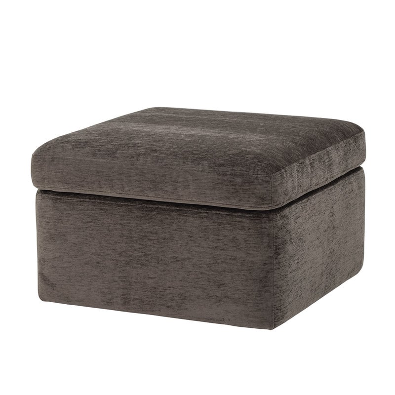 Bloomingville-collectie Lanna Pouf, Brown, FSC® MIx , Polyester