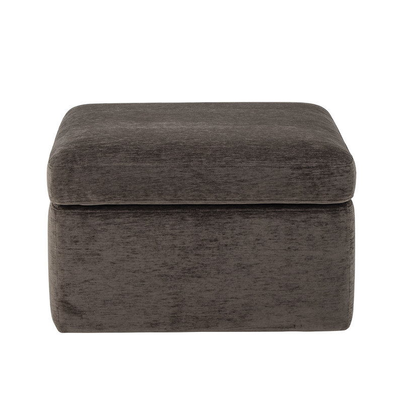 Bloomingville-collectie Lanna Pouf, Brown, FSC® MIx , Polyester