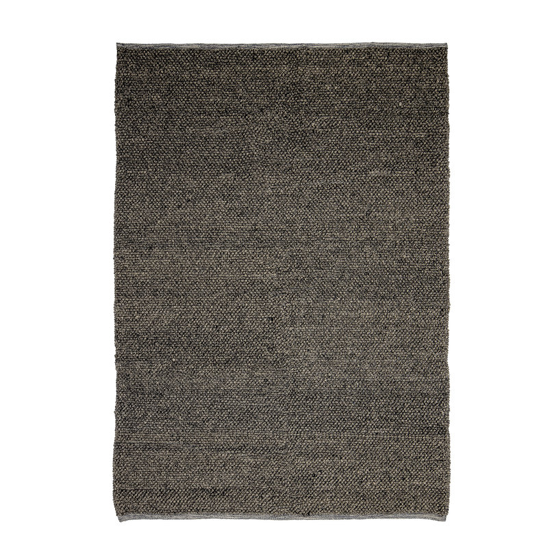 Bloomingville-collectie Wollen vloerkleed Madeleine grijs 210x150 cm
