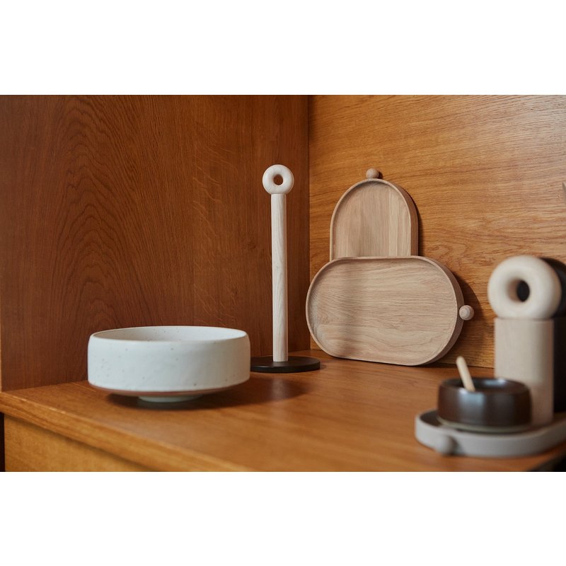 OYOY LIVING-collectie Peper/zoutmolen Hoop  Naturel