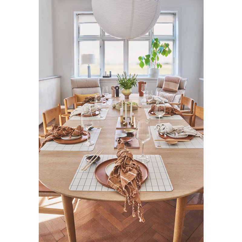OYOY LIVING-collectie Peper/zoutmolen Hoop  Naturel
