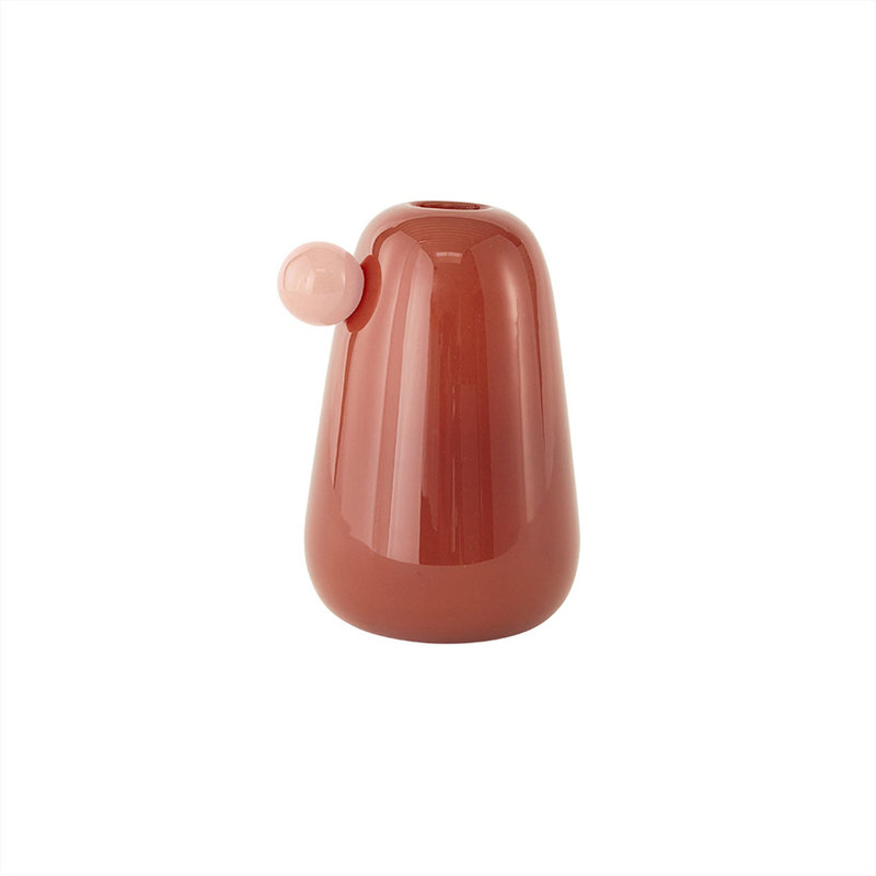 OYOY LIVING Inka Vase Small Nutmeg