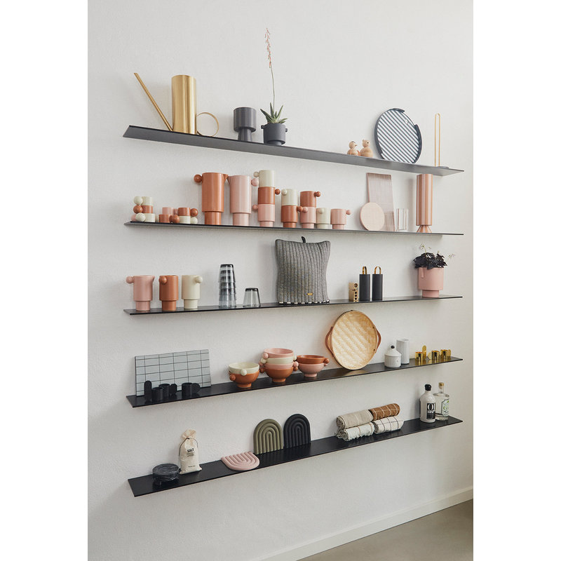OYOY LIVING-collectie Inka Kana Pot Klein Antraciet