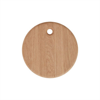 OYOY LIVING Cutting board Yumi Round Natural