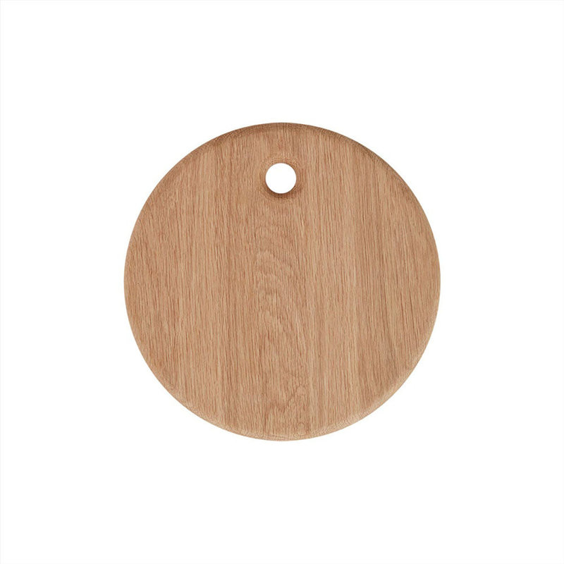 OYOY LIVING Cutting board Yumi Round Natural