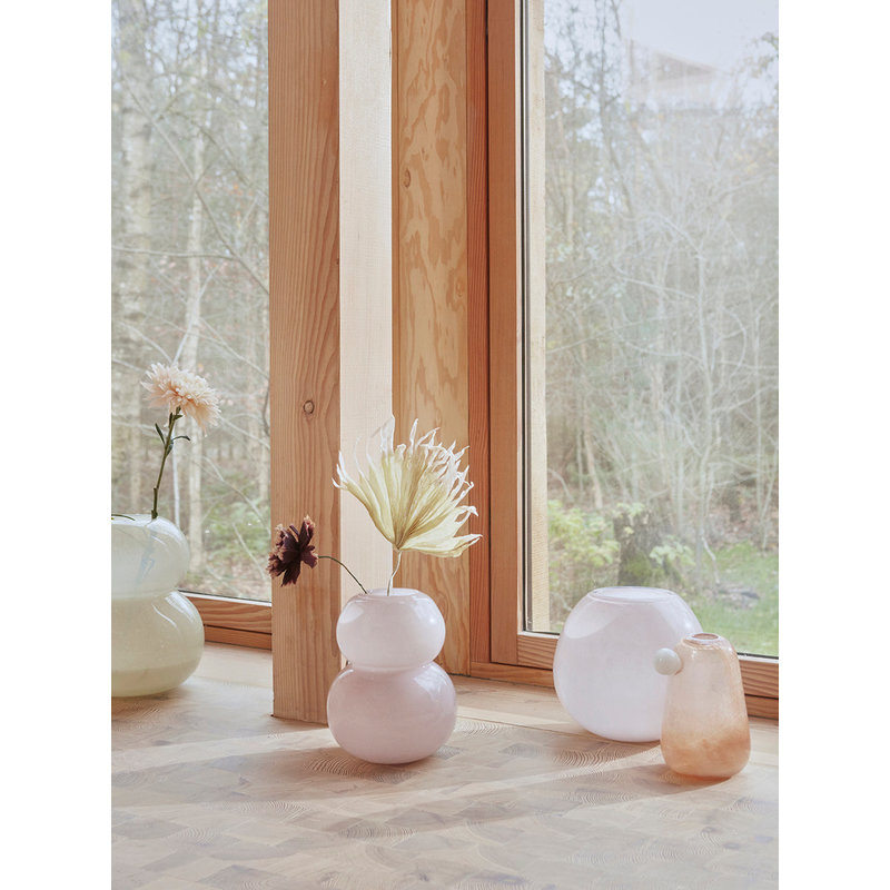 OYOY LIVING Lasi Vase Medium Pink