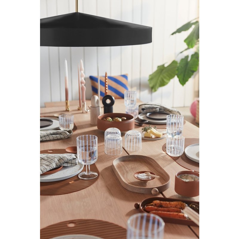 OYOY LIVING Pepper/salt mill Hoop Dark