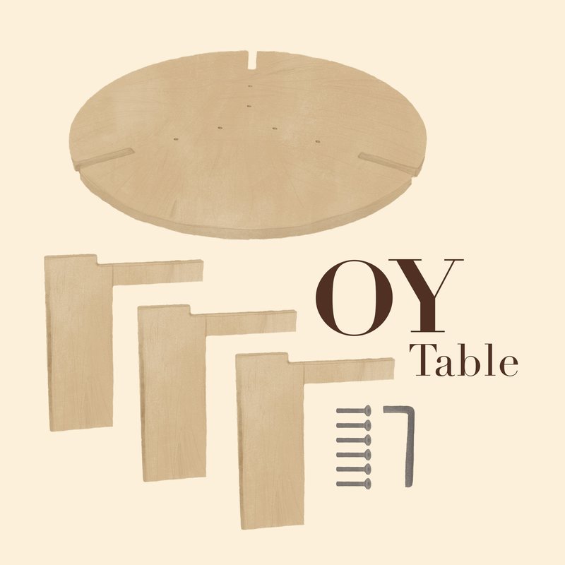 OYOY LIVING OY Salontafel Klein Naturel