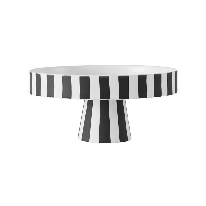 OYOY LIVING-collectie Toppu Tray Wit / Zwart