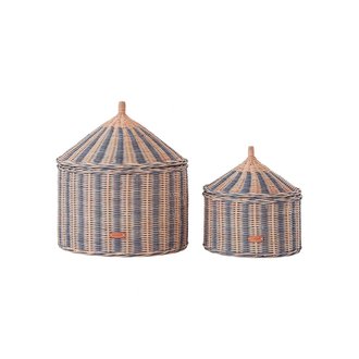 OYOY MINI Basket Circus Set of 2 Blue