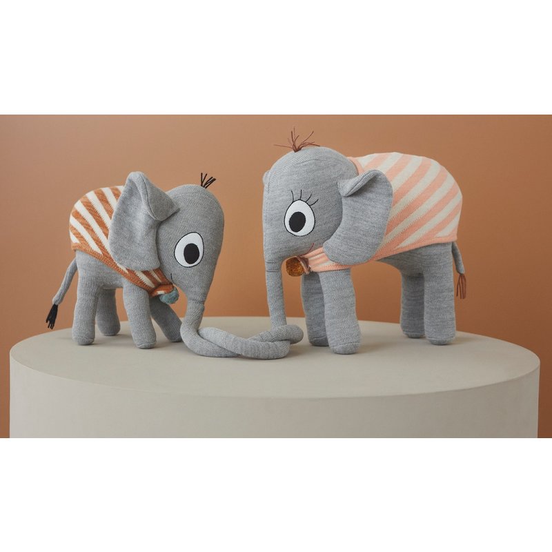 OYOY MINI Ramboline Elephant Gray