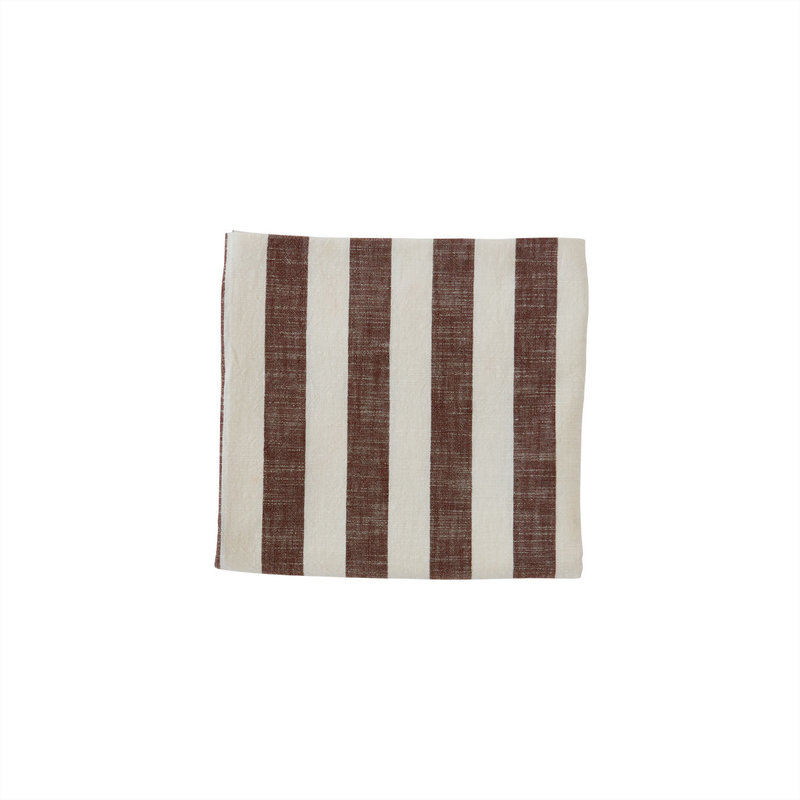 OYOY LIVING Striped tablecloth 260x140 cm Choko