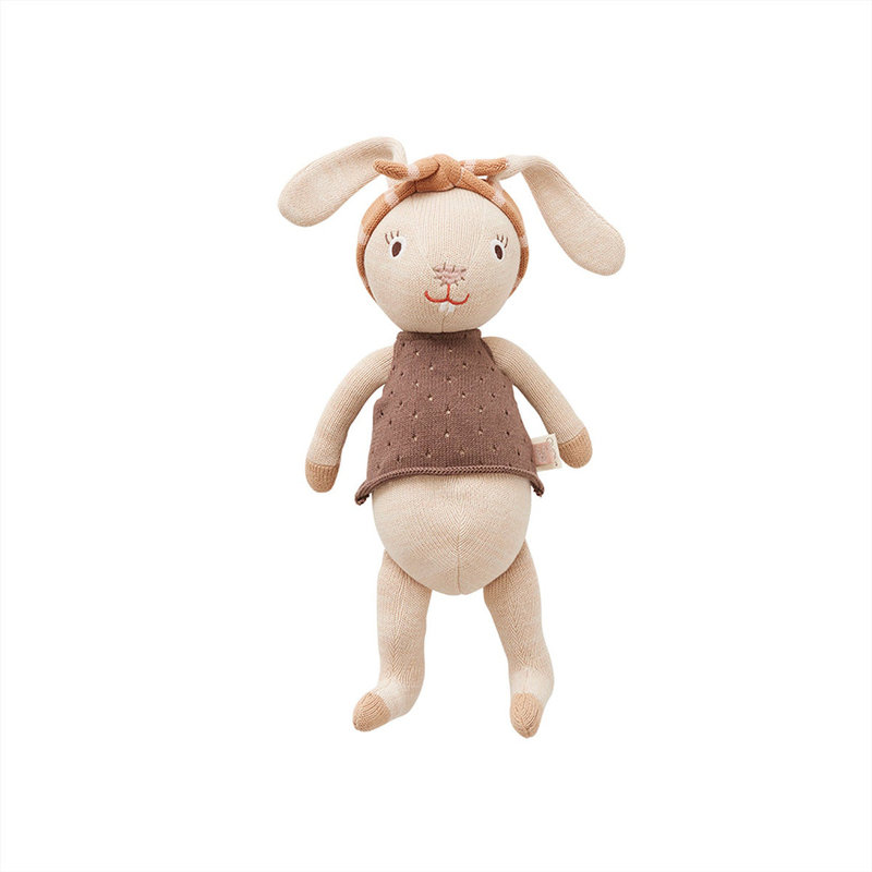 OYOY MINI-collectie Knuffel Jolien konijn Beige