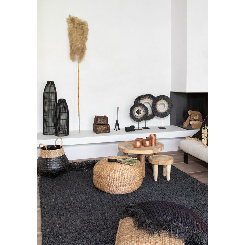 Bazar Bizar The Hyacinth Pouf - Round - 60