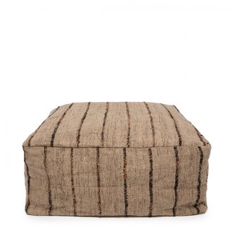 Bazar Bizar The Oh My Gee Pouf - Beige Black