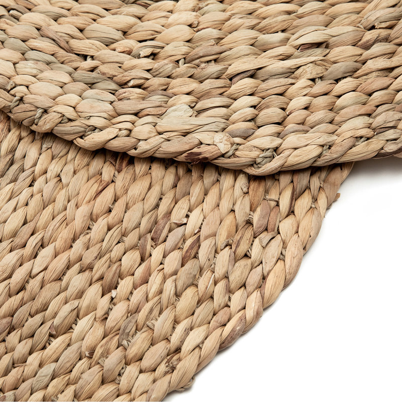 Bazar Bizar-collectie Waterhyacint Tapijt - Naturel - 200