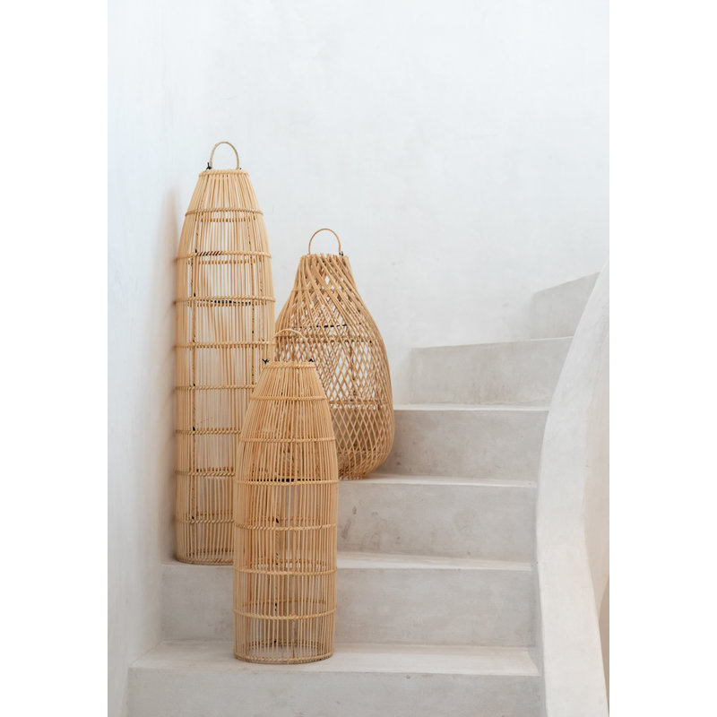 Bazar Bizar The Fish Trap Hanging Lamp - Natural - L