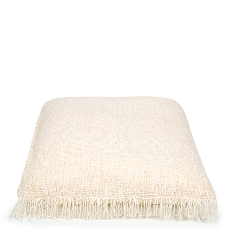 Bazar Bizar-collectie Oh My Gee Kussenhoes - Crème - 60x60