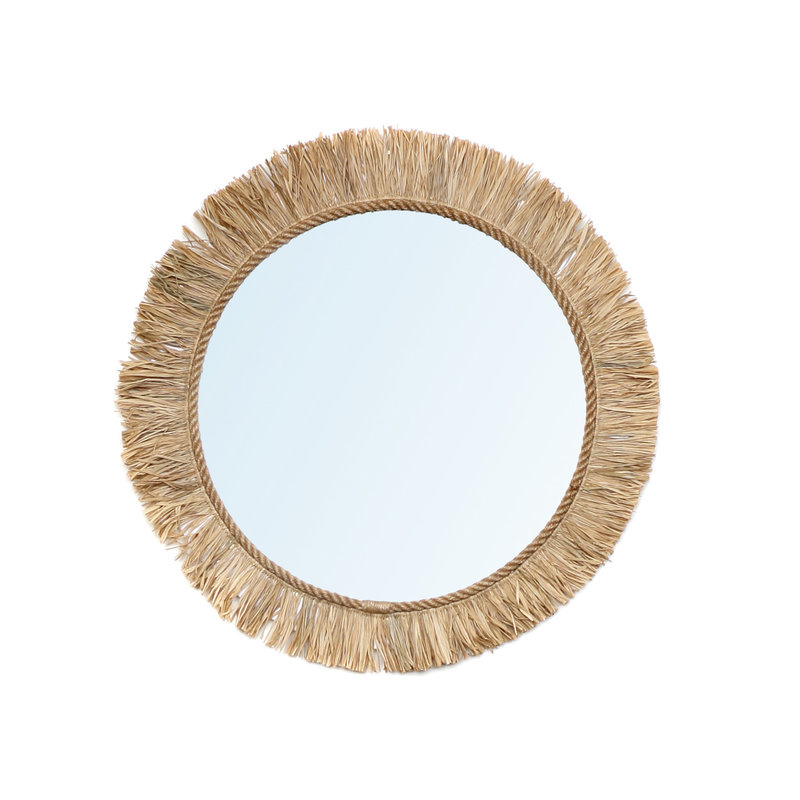 Bazar Bizar-collectie Tahiti Spiegel - Naturel