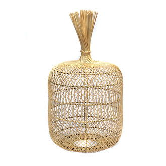 Bazar Bizar Dumpling Hang- en Vloerlamp - Naturel - L