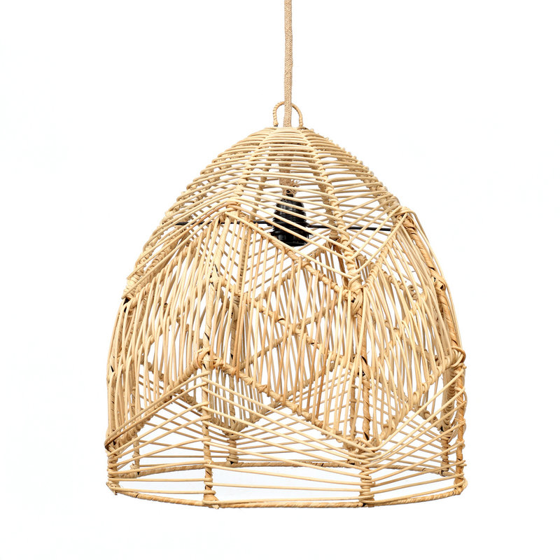 Bazar Bizar-collectie Bala Hanglamp - Naturel - M