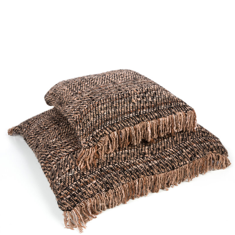 Bazar Bizar-collectie Oh My Gee Kussenhoes - Zwart Koper - 60x60