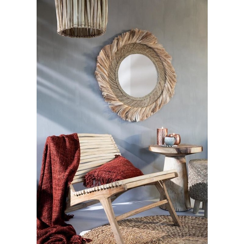 Bazar Bizar The Timber Conic Side Table - Natural - 50